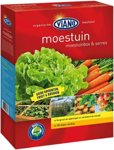 Moestuinmest organisch 4 kg. - Viano