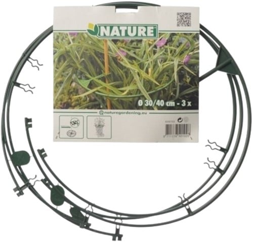 Plantensteunen Vario verstelbaar 30-40 cm. - Nature