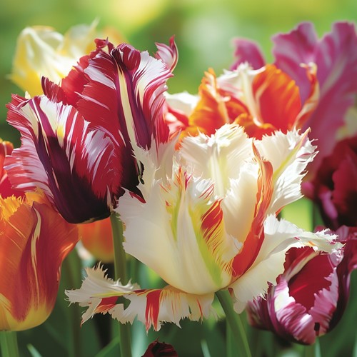 Tulipa Parrot Mix - Tulpen