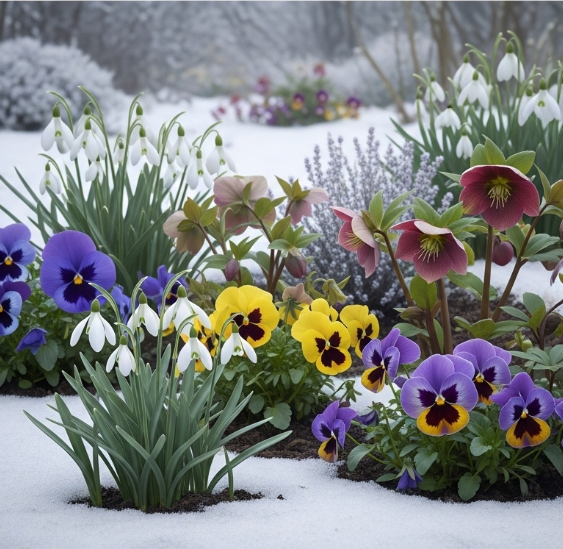 Winterharde bloembollen voor een prachtige tuin in de winter